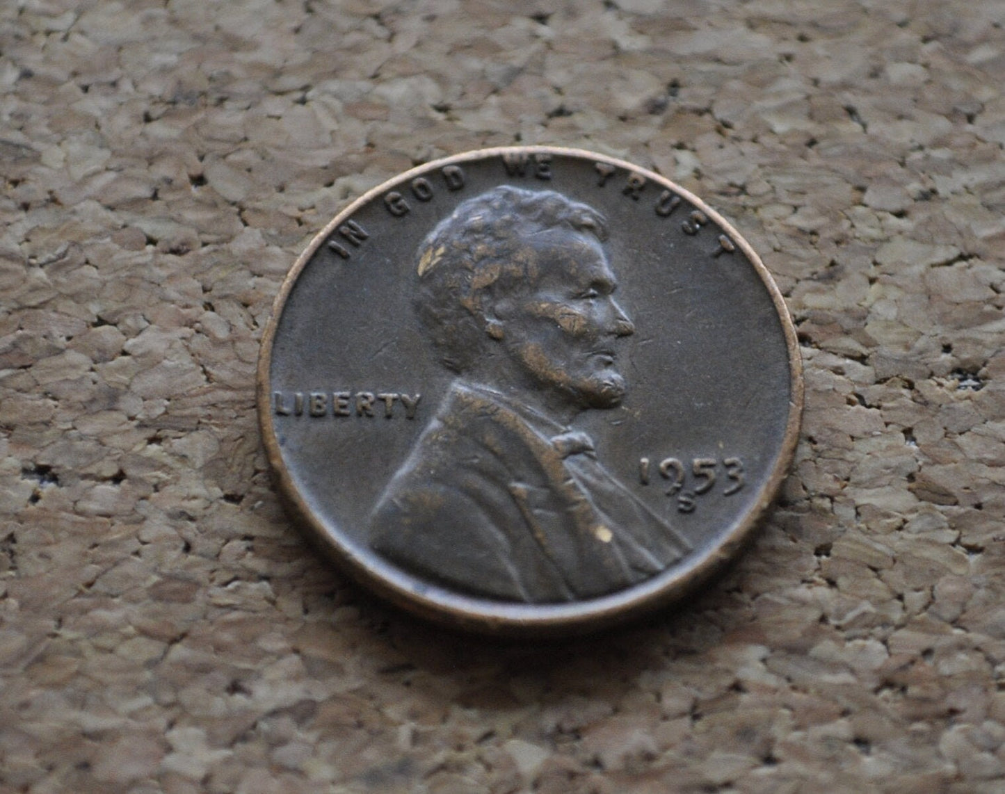 1953 S Wheat Penny - 68th Anniversary - Collectible Coin - San Francisco Mint
