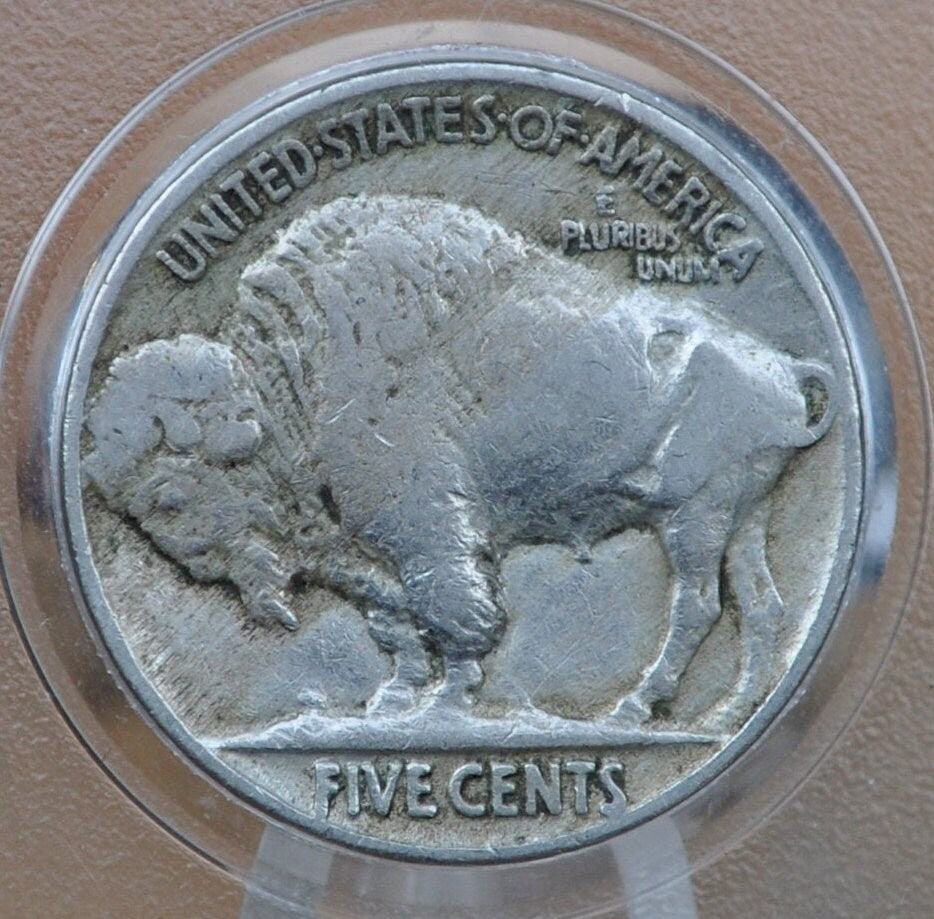 1927 Buffalo Nickel - F-XF (Fine to Extremely Fine); Choose by Grade - Philadelphia Mint - 1927 P Nickel Indian Head Buffalo Nickel