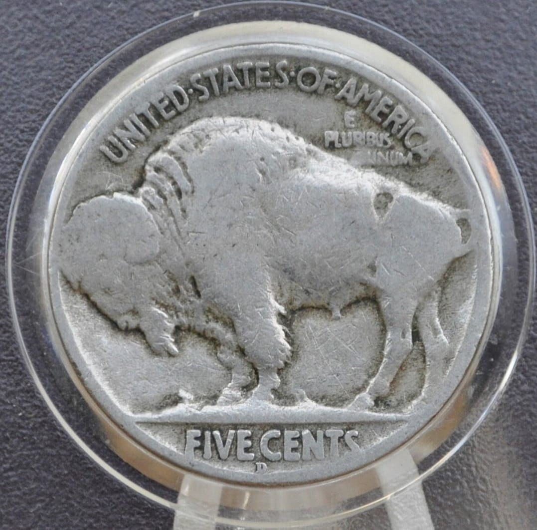 1918-D Buffalo Nickel - Choose by Grade / Condition - Denver Mint - 1918 D Indian Head Nickel 1918 D Buffalo- Buffalo Nickels