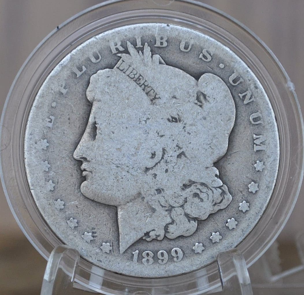 1899-S Morgan Silver Dollar - Choose by Grade / Condition - 1899 S Morgan Dollar - Silver Dollar 1899 S - S Mint Mark - Better Date