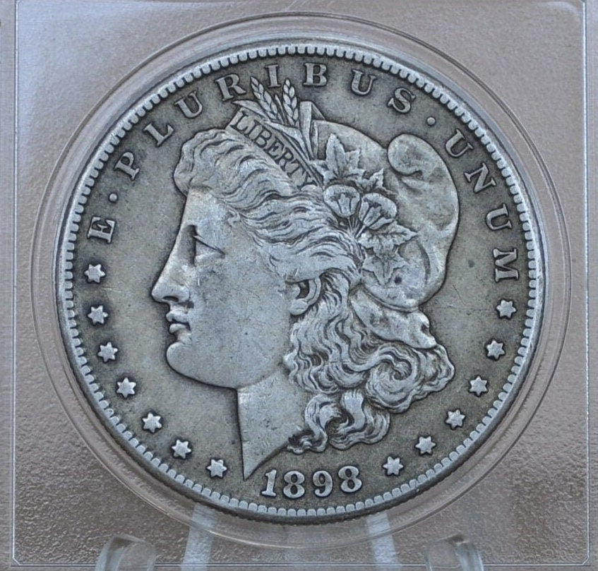 1898-S Morgan Silver Dollar - Choose by Grade / Condition - Great Date - 1898 S Morgan Dollar - San Francisco Mint