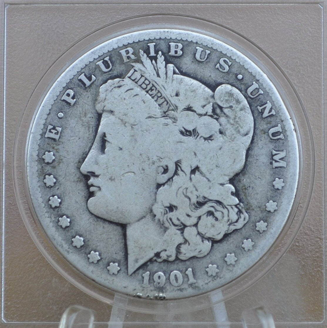 1901-S Morgan Silver Dollar - Choose by Grade / Condition - San Francisco Mint - 1901 S Morgan Dollar - 1901-S Silver Dollar