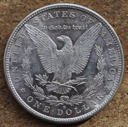 1880-S Morgan Silver Dollar - Choose by Grade / Condition - San Francisco Mint - Silver Dollar 1880 S - 1880 S Morgan Dollar