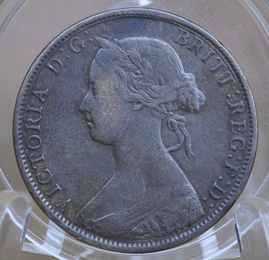 1864 New Brunswick One Cent - Choose by Grade VG-XF (Extremely Fine) - New Brunswick 1 Penny Large Cent 1864 Cent -Only 4 Years of Issue