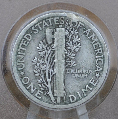 1916 Mercury Silver Dime - Choose by Grade / Condition - Philadelphia Mint - 1916 P Winged Liberty Head Silver Dime Mercury 1916P