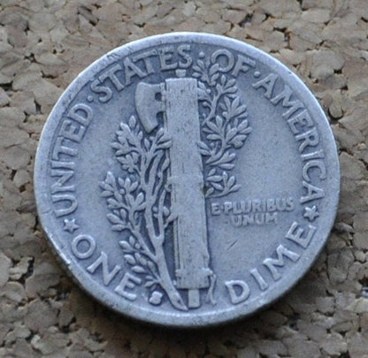 1929-S Mercury Dime - Choose by Grade / Condition - San Francisco Mint - 1929S Mercury Dime - 1929 Dime - Silver Dime