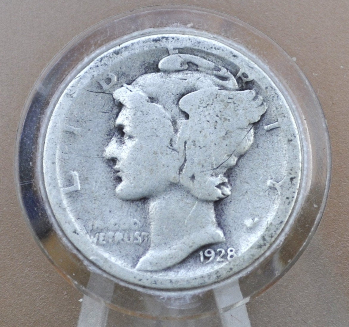 1928 S Mercury Silver Dime - Choose by Grade / Condition - San Francisco Mint - 1928 S Liberty Head Silver Dime