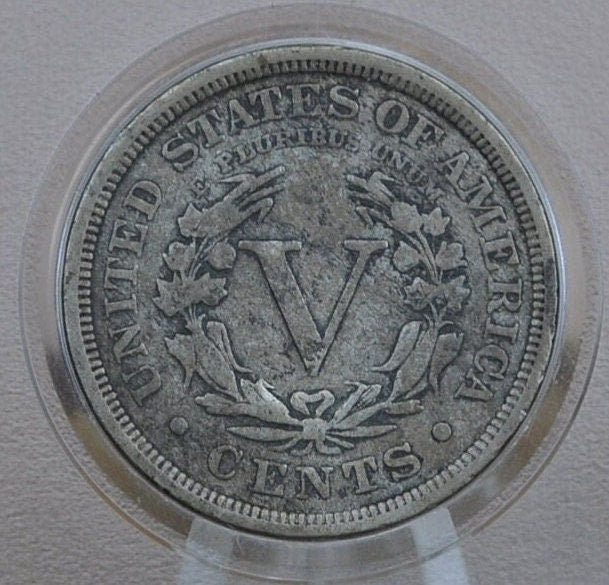 1900 Liberty Head Nickel - Choose by Grade / Condition - V Nickel 1900 - Barber Design - Old, Collectible US Coin