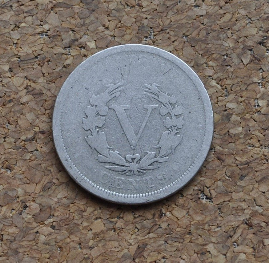 1900 Liberty Head Nickel - Choose by Grade / Condition - V Nickel 1900 - Barber Design - Old, Collectible US Coin