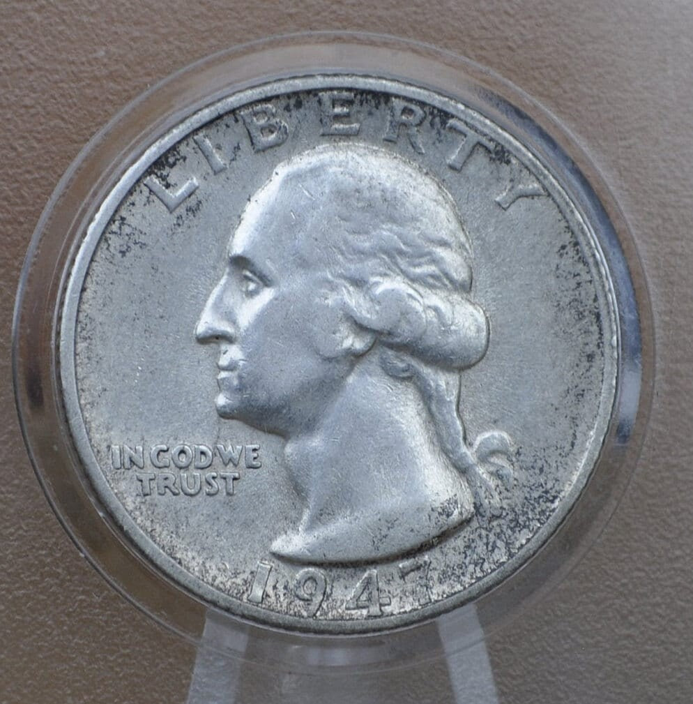 1947 Washington Silver Quarter - Philadelphia Mint