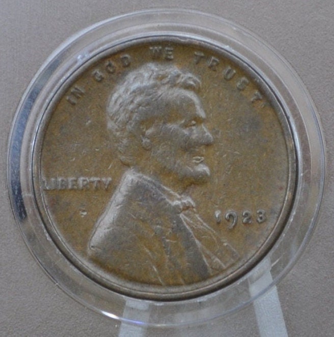 1923 Wheat Penny - F-VF (Fine to Very Fine) Grade / Condition - Philadelphia Mint - 1923-P Wheat Ear Cent