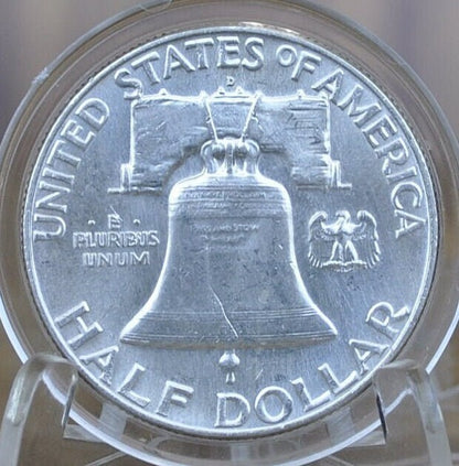 1963 D Franklin Half Dollar - XF-BU Choose by Grade - Denver Mint - 1963 D Silver Half Dollar - 1963 D Franklin Half Dollar 1963 D