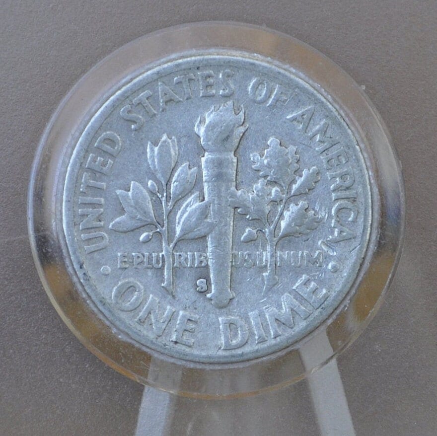 1949 Roosevelt Silver Dime PDS - Choose by Grade and Mint - 1949 S Silver Dime 1949 D Roosevelt Dime 1949 P