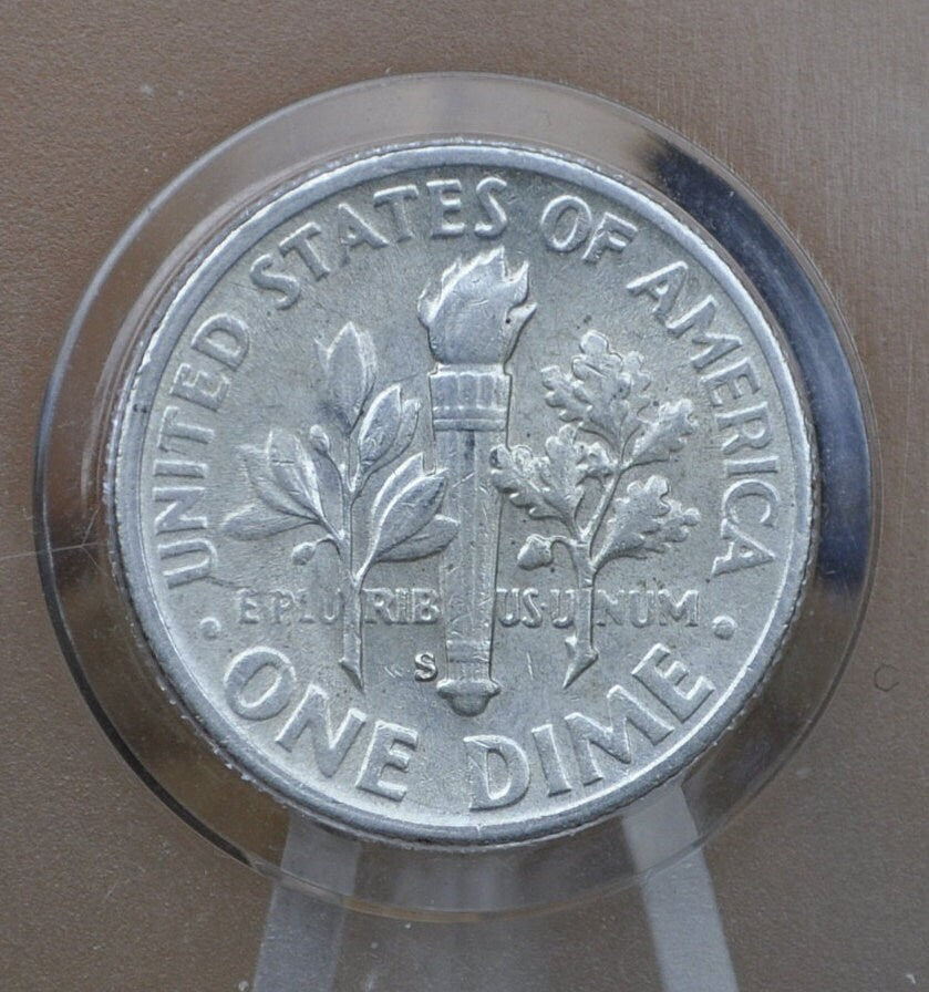 1953 Roosevelt Silver Dime PDS - Choose by Mint and Grade - 1953 S Silver Dime 1953 D - Philadelphia, Denver, San Francisco Mints