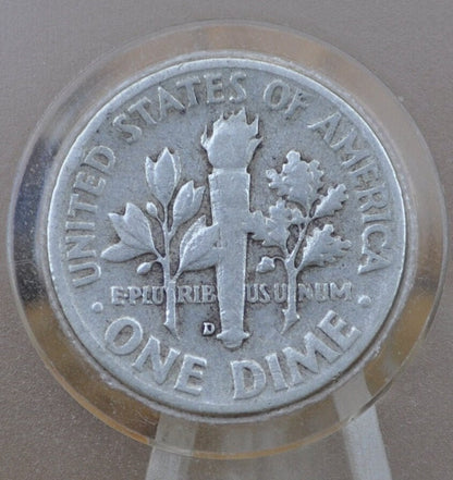 1953 Roosevelt Silver Dime PDS - Choose by Mint and Grade - 1953 S Silver Dime 1953 D - Philadelphia, Denver, San Francisco Mints