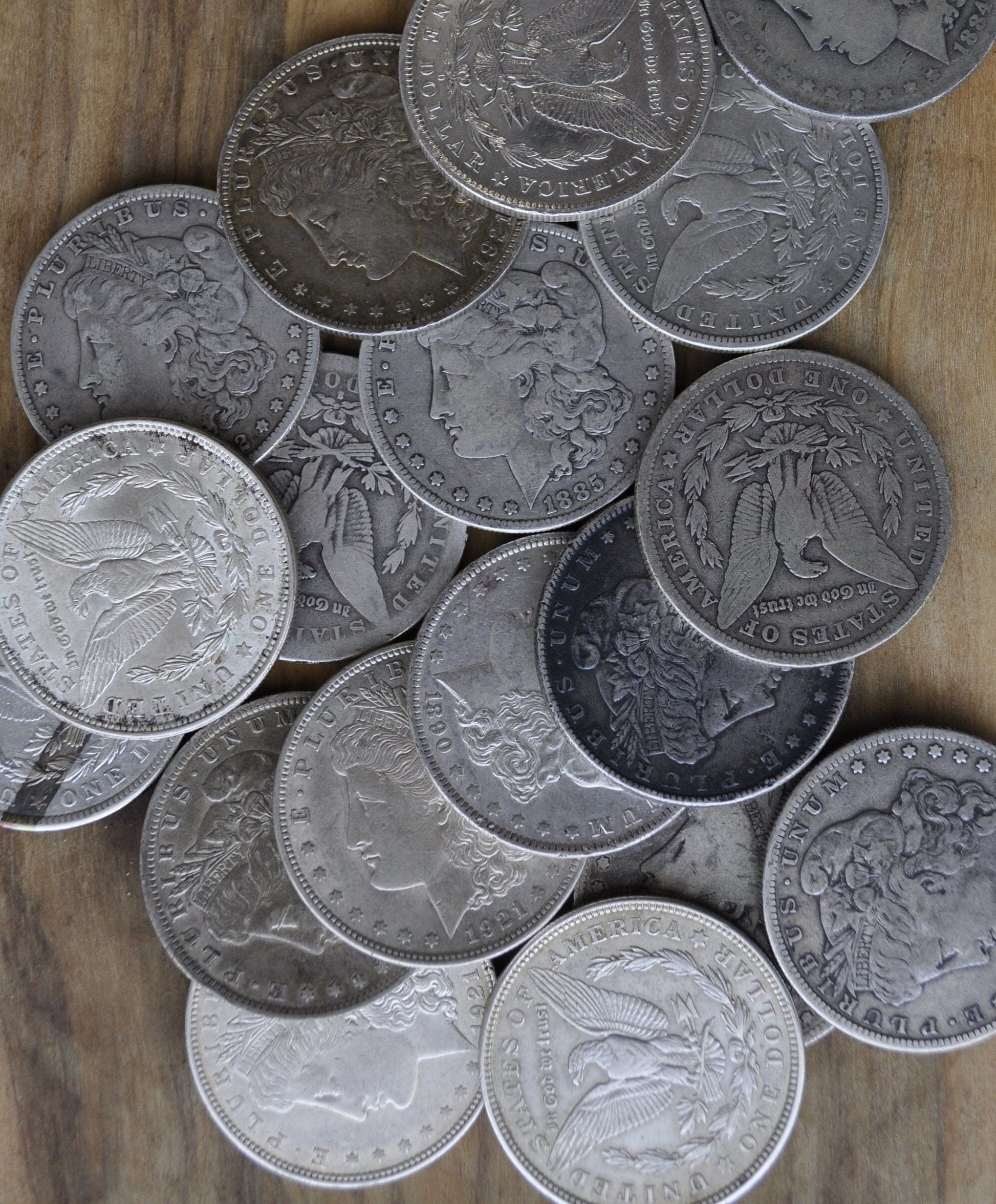 Lot of Morgan Silver Dollars - Choose Lot Type and Size - Mix of grades, conditions, dates Wholesale Bulk Silver Dollars US Bulk Silver Coin