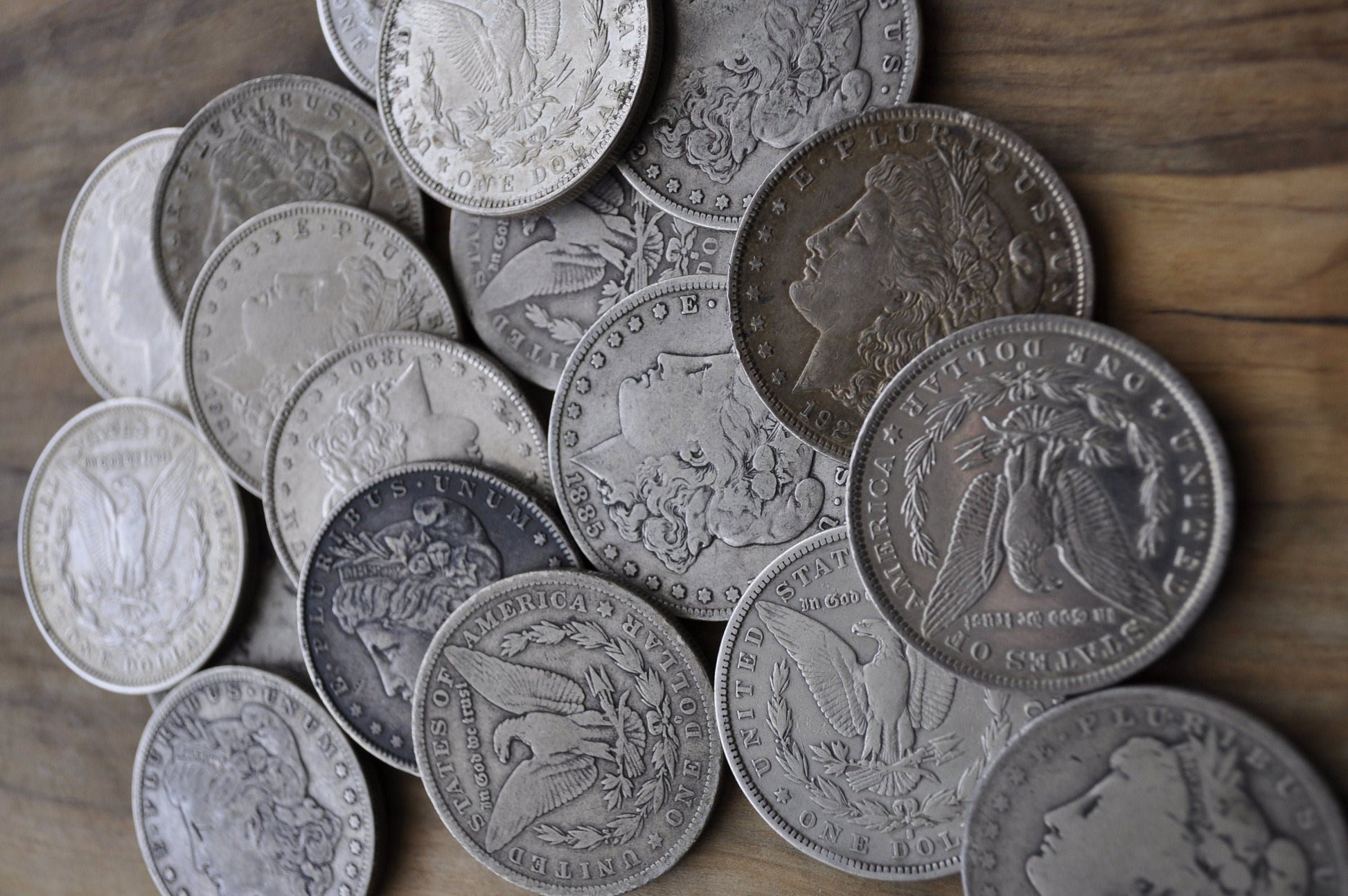 Lot of Morgan Silver Dollars - Choose Lot Type and Size - Mix of grades, conditions, dates Wholesale Bulk Silver Dollars US Bulk Silver Coin