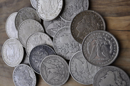 Lot of Morgan Silver Dollars - Choose Lot Type and Size - Mix of grades, conditions, dates Wholesale Bulk Silver Dollars US Bulk Silver Coin