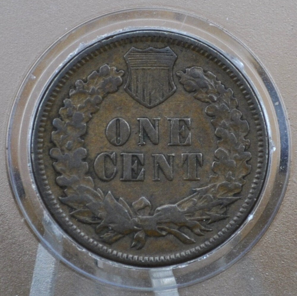 1874 Indian Head Penny - VG-XF (Fine to Extremely Fine) Condition / Grade - Choose by Grade - Great Date; perfect for collections- 1874 Cent