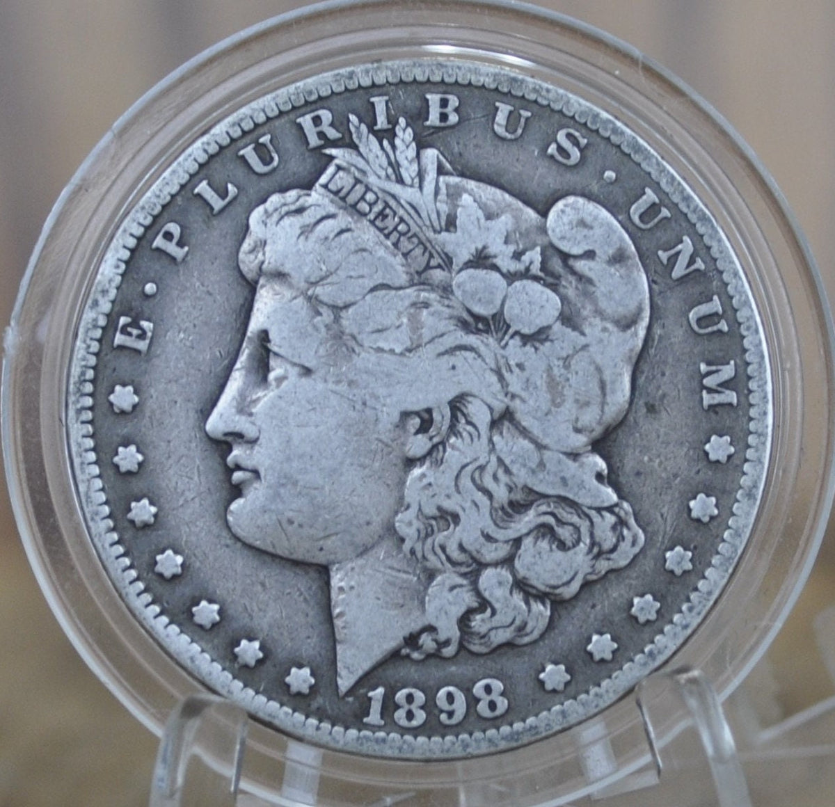1898-S Morgan Silver Dollar - Choose by Grade / Condition - Great Date - 1898 S Morgan Dollar - San Francisco Mint