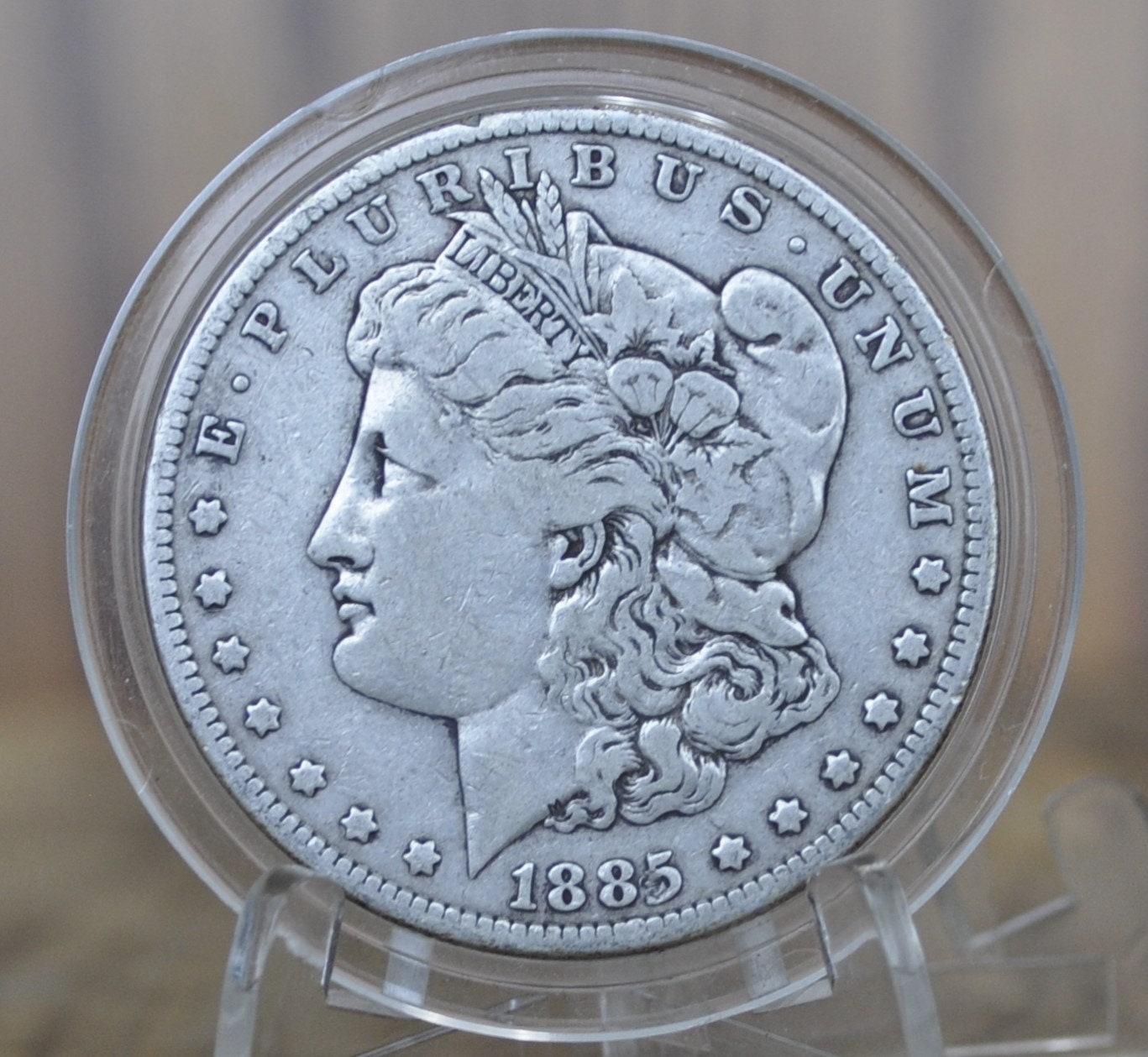 1885 Morgan Silver Dollar - XF-BU (Extremely Fine to Uncirculated [MS60+]), Choose by Grade 1885 P Morgan Dollar 1885 Silver Dollar