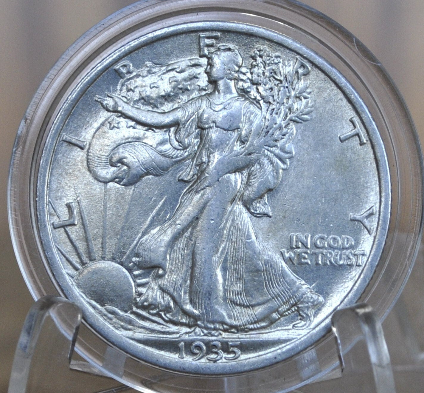 1935 Walking Liberty Silver Half Dollar - Choose by Grade - Philadelphia Mint - 1935-P Half Dollar / 1935P Liberty Walking Half Dollar