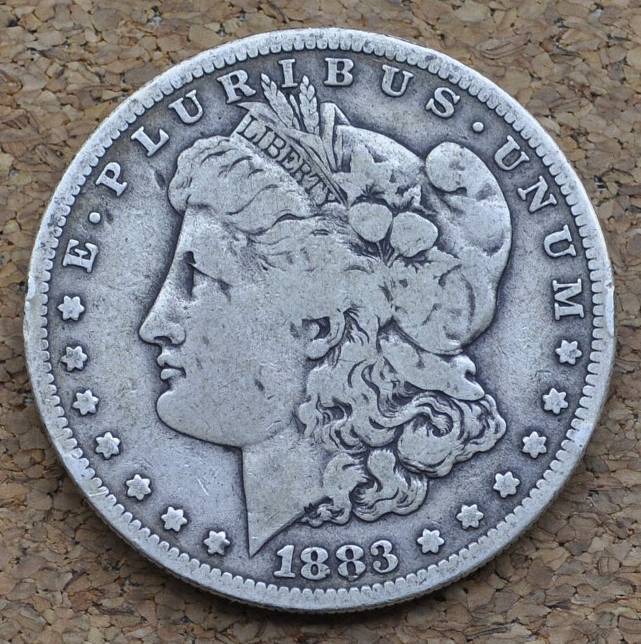 1883-S Morgan Silver Dollar - Choose by Grade / Condition - San Francisco Mint - 1883 S Morgan Dollar - Better Date & Mint