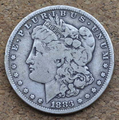 1883-S Morgan Silver Dollar - Choose by Grade / Condition - San Francisco Mint - 1883 S Morgan Dollar - Better Date & Mint