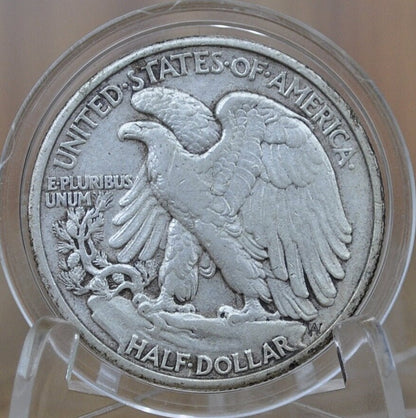 1939 Walking Liberty Silver Half Dollar - F-VF (Fine to Very Fine) - Philadelphia Mint - 1939-P Half Dollar / 1939 P Half Dollar / 1939 WLH