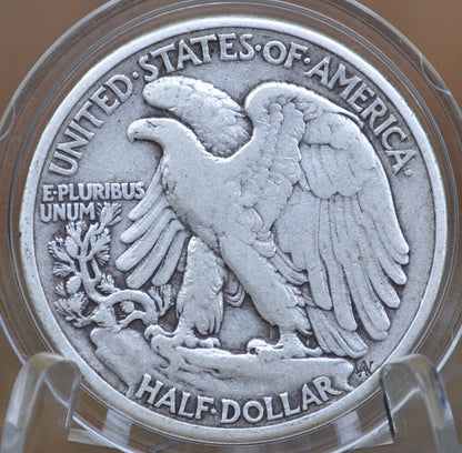 1939 Walking Liberty Silver Half Dollar - F-VF (Fine to Very Fine) - Philadelphia Mint - 1939-P Half Dollar / 1939 P Half Dollar / 1939 WLH