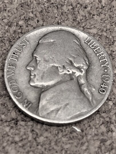 1940 Pds Jefferson Nickels - P,D,S - Choose By Mint Mark And Grade - 1940 S Jefferson Nickel 1940 D Jefferson Nickel 1940 P