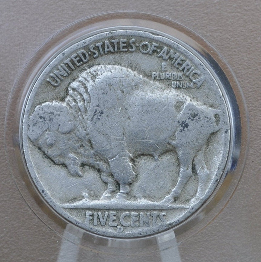 1936-D Buffalo Nickel - Vf-Au (Very Fine To About Uncirculated) Choose By Grade - Denver Mint Indian Head Nickel 1936 D 1936 Nickel D Mint