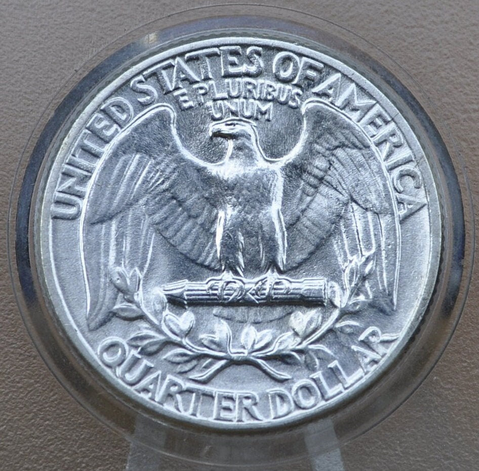 1943 Washington Silver Quarter - VFXF-AU (Very - Extremely Fine to AU) Grades - Philadelphia Mint - 1943 P Silver Quarter 1943