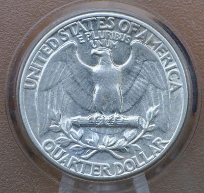 1943 Washington Silver Quarter - VFXF-AU (Very - Extremely Fine to AU) Grades - Philadelphia Mint - 1943 P Silver Quarter 1943