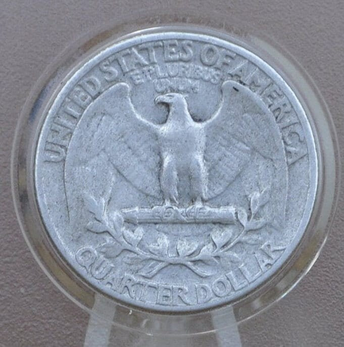 1943 Washington Silver Quarter - VFXF-AU (Very - Extremely Fine to AU) Grades - Philadelphia Mint - 1943 P Silver Quarter 1943