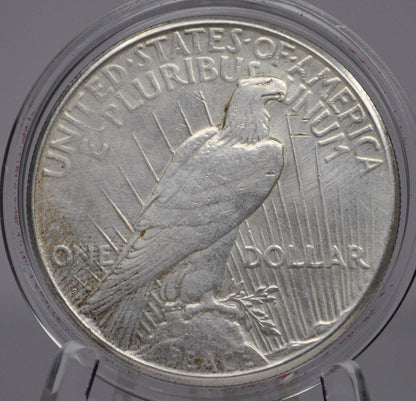 1922-S Peace Silver Dollar - VF-XF (Very to Extremely Fine) Choose by grade - Peace Dollar 1922 S Silver Dollar 1922 S