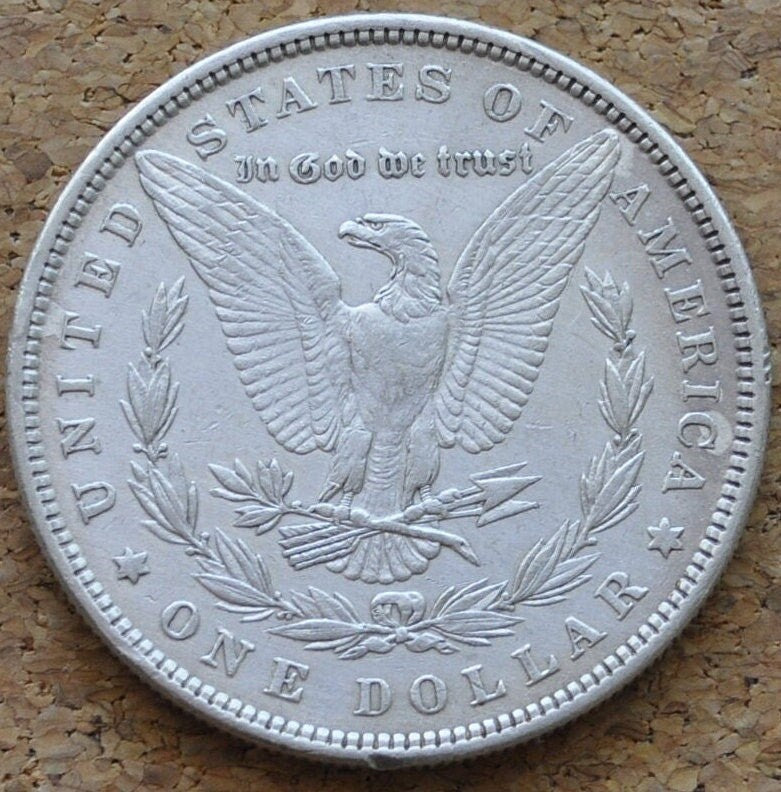 1879 Morgan Silver Dollar - XF-BU (Extremely Fine to Uncirculated, MS60+) Choose by Grade - 1879 P Morgan Dollar 1879-P Silver Dollar