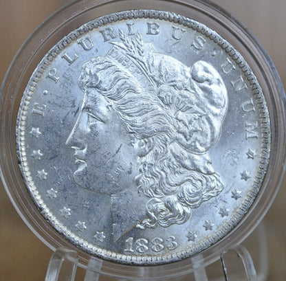1883-O Morgan Silver Dollar - XF-MS63 Grades, Choose By Grade - 1883 O Morgan Dollar 1883 Silver Dollar O Mint Mark - New Orleans Mint