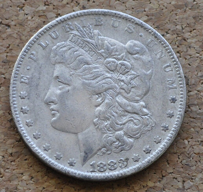 1883-O Morgan Silver Dollar - XF-MS63 Grades, Choose By Grade - 1883 O Morgan Dollar 1883 Silver Dollar O Mint Mark - New Orleans Mint