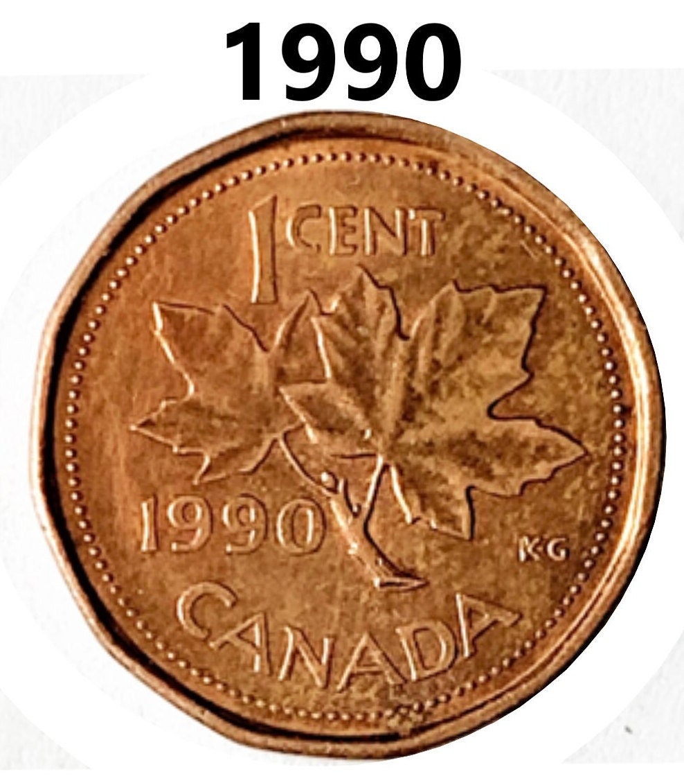 Canadian Pennies - Choose Date & Quantity - 1990 to 2003 - Excellent Condition - Canada