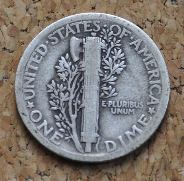 1920 Mercury Silver Dime P,D,S - Choose by Grade / Condition & Mint Mark - Philly, Denver, San Fran - 1920 S Winged Liberty Head Dime 1920 D