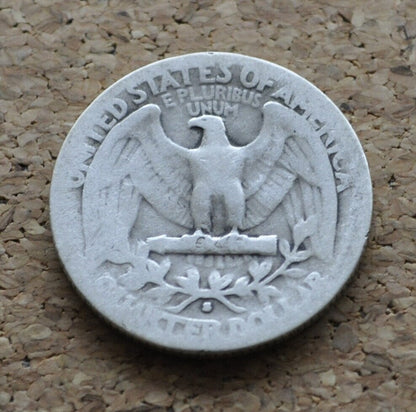 1935-S Washington Quarter - VG-XF (Very Good to Extremely Fine) Grade; choose by grade - San Francisco Mint - 1935 S Washington Quarter