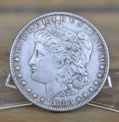 1883 Morgan Silver Dollar - XF-BU (Extremely Fine to Uncirculated) Choose by Grade - 1883-P Morgan Dollar 1883 P Silver Dollar 1883 P