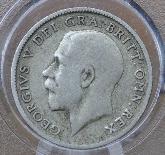 1920s Silver Sixpence Great Britain - Choose by Date - King George - 92.5% Silver - UK Six pence coins 6 Pence UK coins - Great for weddings