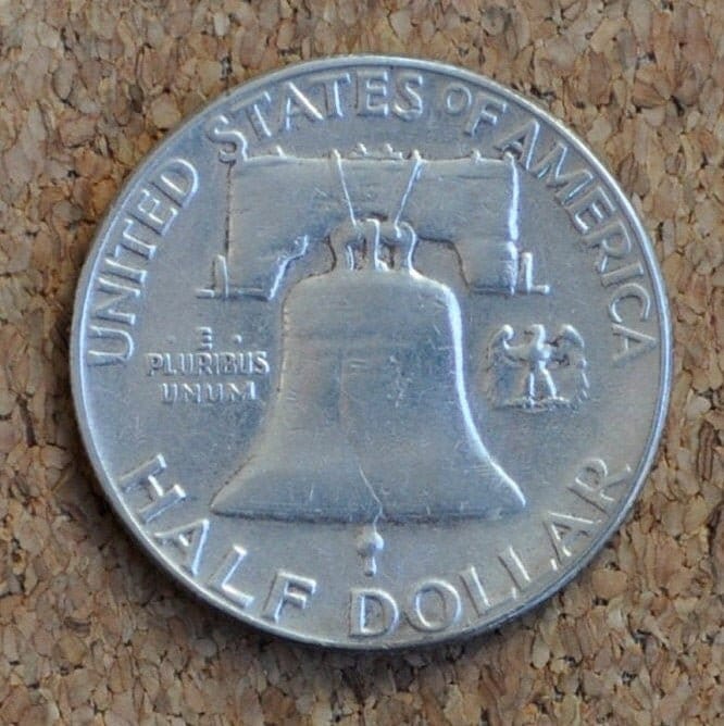 1953 Franklin Half Dollar- Choose by Grade - Philadelphia Mint - 1953P Silver Half Dollar - Benjamin Franklin Half Dollar 1953 P