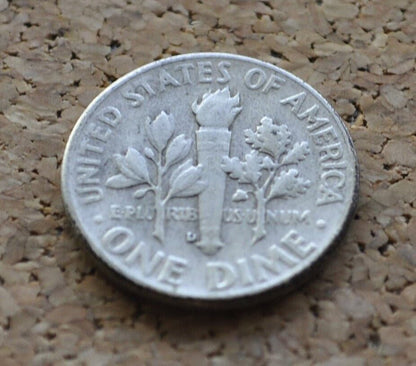 1959 P and D Roosevelt Silver Dimes - Choose Mint and Grade - Roosevelt Dime 1959 P, 1959 D Dime - Circulated & Uncirculated Dimes