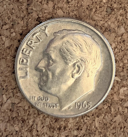 1965 Dime - Excellent Condition