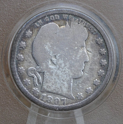 1892-1916 Barber Silver Quarters - Choose by Date & Grade - Various Mints - Barber Quarters Liberty Head Quarters