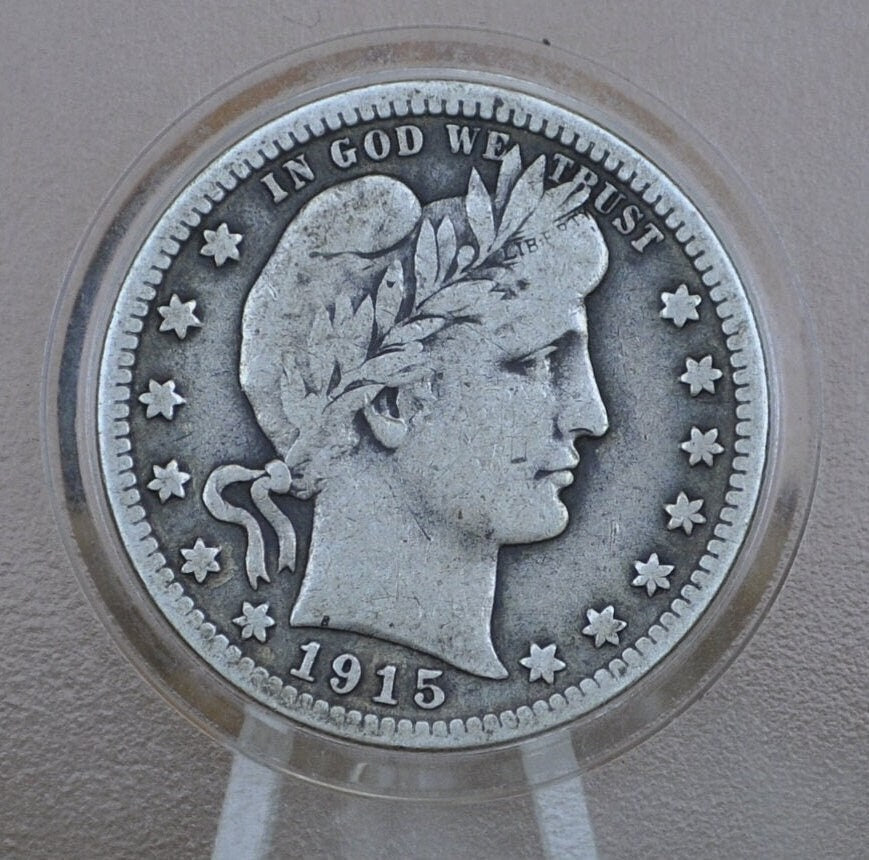 1892-1916 Barber Silver Quarters - Choose by Date & Grade - Various Mints - Barber Quarters Liberty Head Quarters