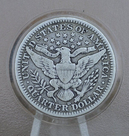 1892-1916 Barber Silver Quarters - Choose by Date & Grade - Various Mints - Barber Quarters Liberty Head Quarters